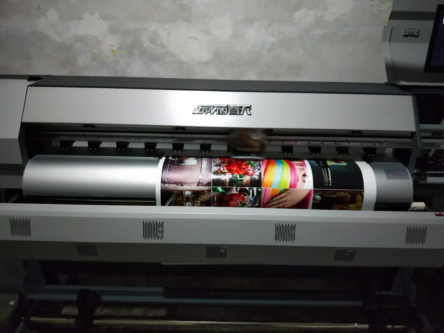 漢中春天寫真機SP1600安裝成功