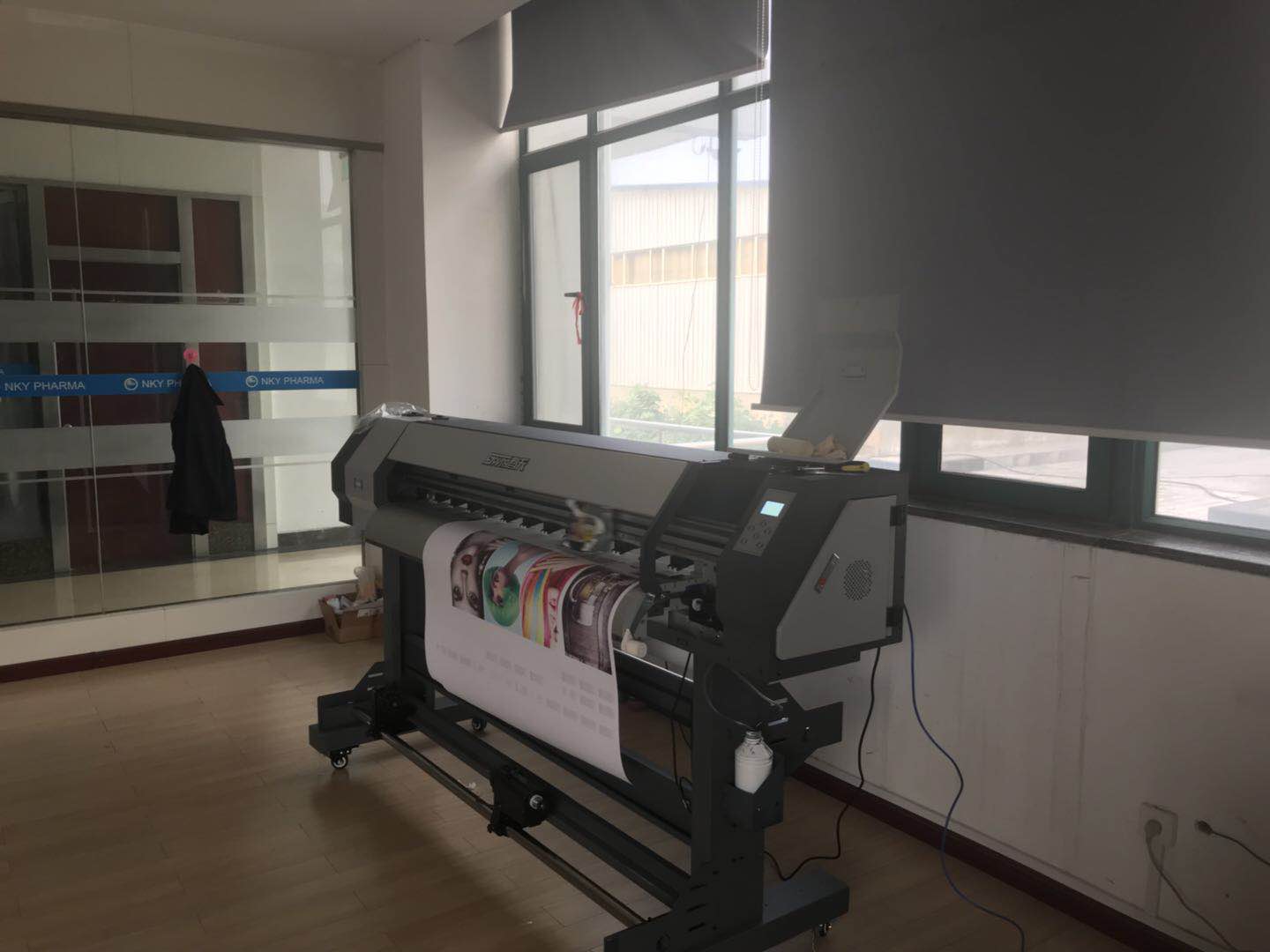博愛xp600新五代春天寫真機(jī)調(diào)試安裝成功
