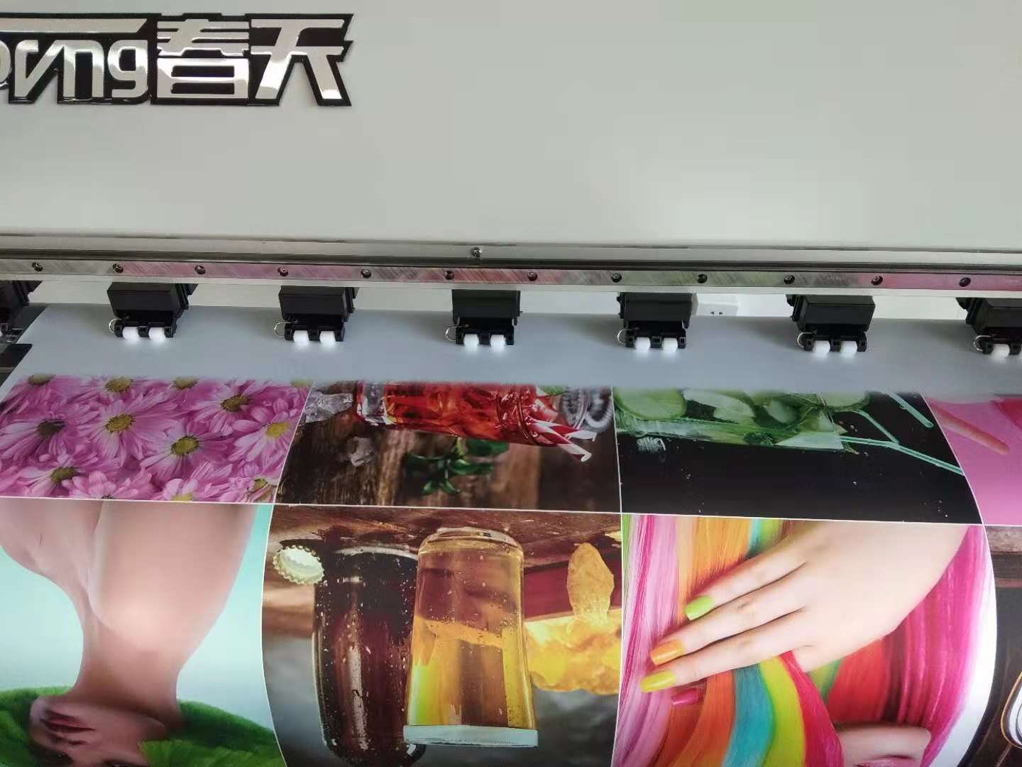 紹興春天五代寫真機安裝調(diào)試成功